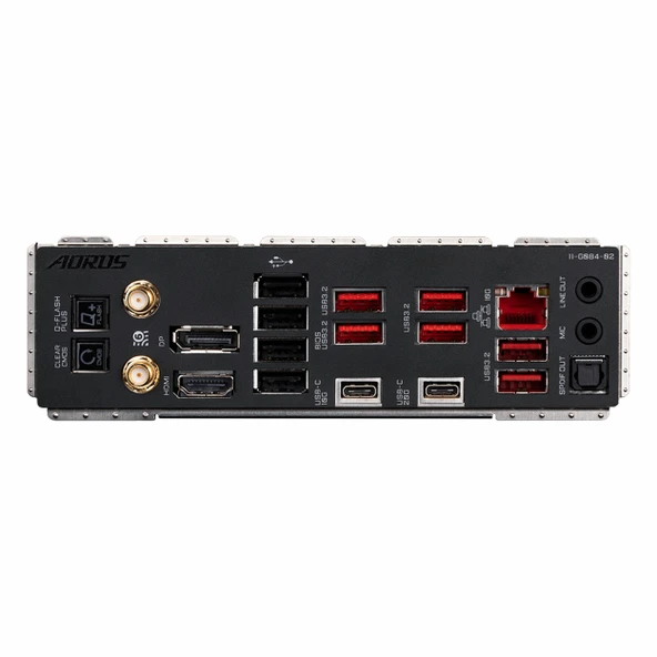 Gigabyte X670E Aorus Xtreme WiFi DDR5 (8000MHz)OC M.2 HDMI/DP/USB-C PCIe 5.0 AM5 eATX Anakart - Resim 4