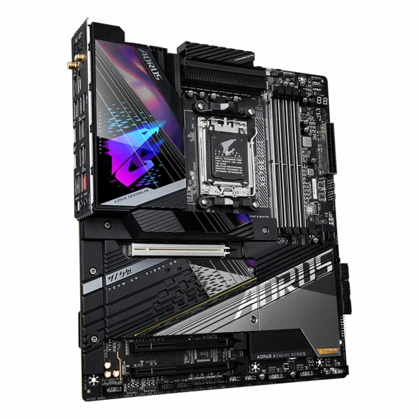 Gigabyte X670E Aorus Xtreme WiFi DDR5 (8000MHz)OC M.2 HDMI/DP/USB-C PCIe 5.0 AM5 eATX Anakart - Resim 3