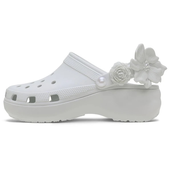 Crocs Classic Platform Bouquet Clog Kadın Terlik CR.211292-1NK - 4