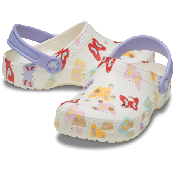 Crocs Classic Butterfly Graphic Cg K Çocuk Terlik CR.211255-0WV - Resim 4