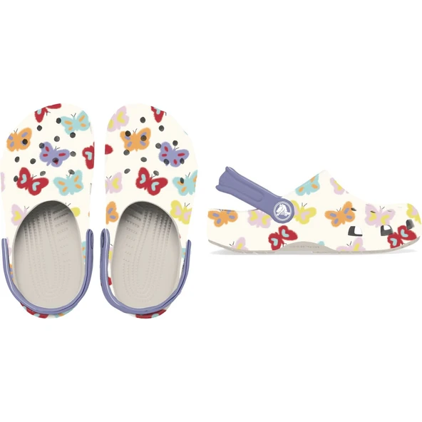 Crocs Classic Butterfly Graphic Cg K Çocuk Terlik CR.211255-0WV - Resim 2