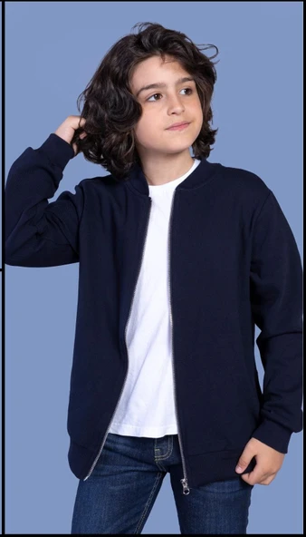 Toontoy Erkek Çocuk Cepli Basic Hırka - 3