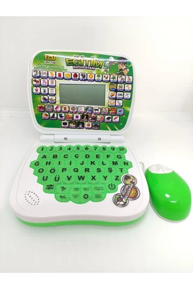 admay Ben10 Ultimate Alien Eğitici Laptop 100 Fonksiyonlu Ingilizce ve Türkçe Çocuk Bilgisayarı - 2