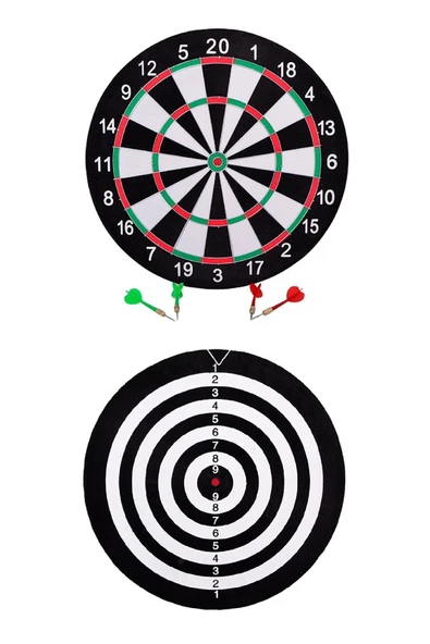 admay Dart Seti Küçük Boy 30 Cm 12'' (12 Inç) + 4 Adet Dart Oku - Çift Taraflı Hedef Tahtası Seti - 2
