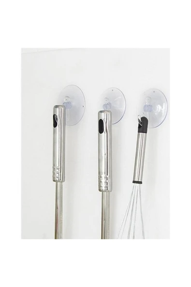 deniz sport Vantuzlu Öpücük Askılıklı Kancalı 4 Cm 100 Adet - 3