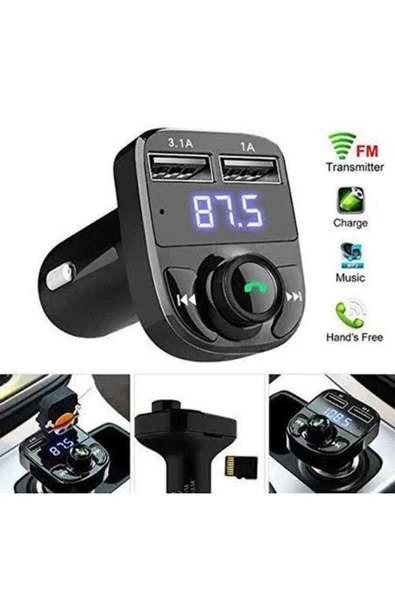 admay Kablosuz Bluetooth Çakmaklık Mp3 - 1