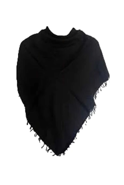 admay Unisex Günlük Kullanıma Uygun Büyük Boy Puşi Şal - 1