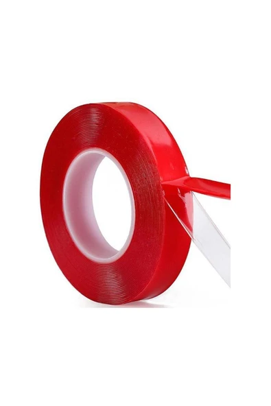 admay Çift Taraflı Akrilik Silikonize Bant 18 Mm X 2 Metre - 1