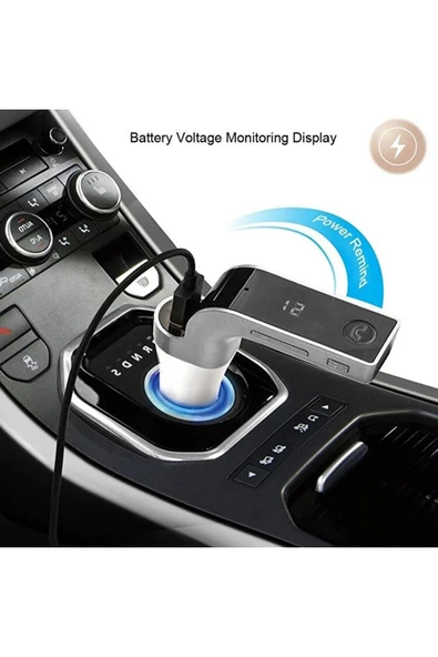 admay Carg7 Micro Sd USB Girişli Bluetooth Araç Kiti - 3