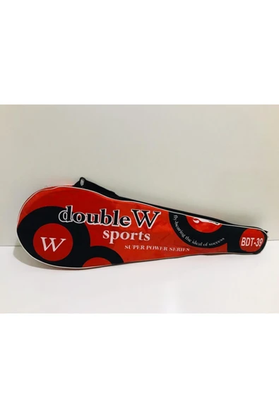 deniz sport Çantalı Çiftli Badminton 2 Adet Raket + Badminton Topu + Çantası Set Halinde - 2