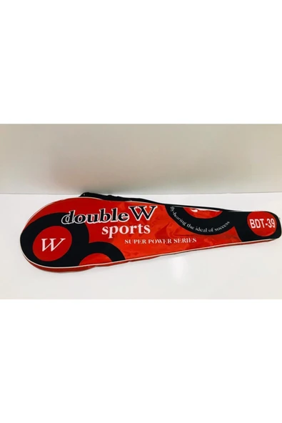 deniz sport Çantalı Çiftli Badminton 2 Adet Raket + Badminton Topu + Çantası Set Halinde - 4