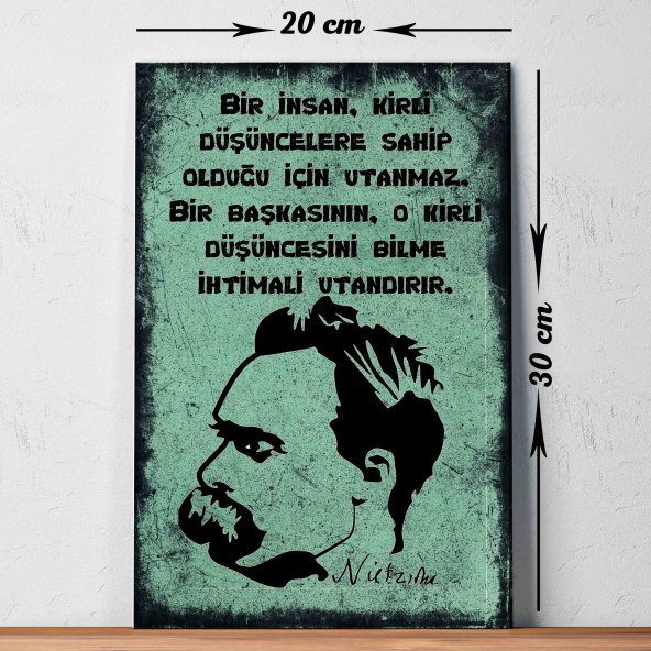 Nietzsche Bir İnsan Kirli Düşüncelere Sahip Olduğu İçin Utanmaz 50
