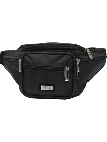 Monalisa Home Erkek Lüks  Siyah Renk Bol Bölmeli Çapraz Çanta - Resim 4