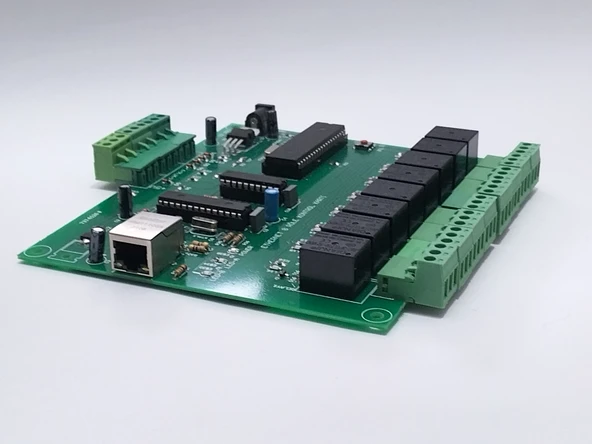 Ethernet 8 Röle Kontrol Kartı - 5 input ürün görseli