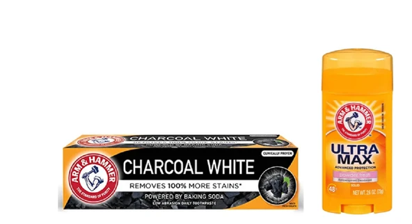 Arm&Hammer White Kömür Beyazlatıcı Diş Macunu 75Ml+Ultra Max Powder Fresh Antiperspirant Stick 73 Gr