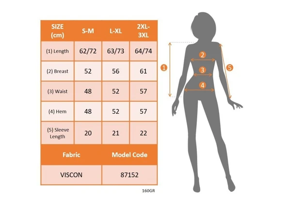 Kadın Kısa Kollu V Yakalı Arkadan Kurdele Detaylı Viskon Bluz - Resim 4