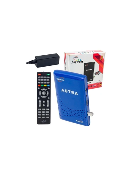 Korax Hitech Astra Tkgsli Full Hd Ip Tv Uydu Alıcısı ürün görseli 1