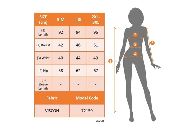 Kadın Kısa Kollu Yaka Detay Viskon Elbise - Resim 5