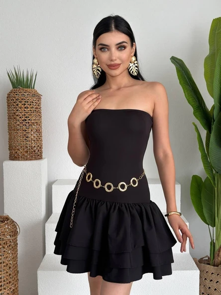 Vosges Straplez Mini Elbise ürün görseli 1