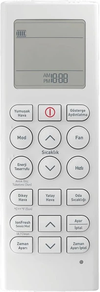 ALTUS ALK-2420 Uyumlu Klima Kumandası