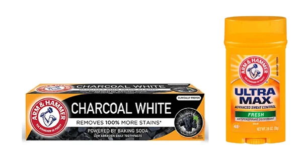 Arm&Hammer White Kömür Beyazlatıcı Diş Macunu 75Ml + Arm&Hammer Men Stick Deo Fresh 79 Gr