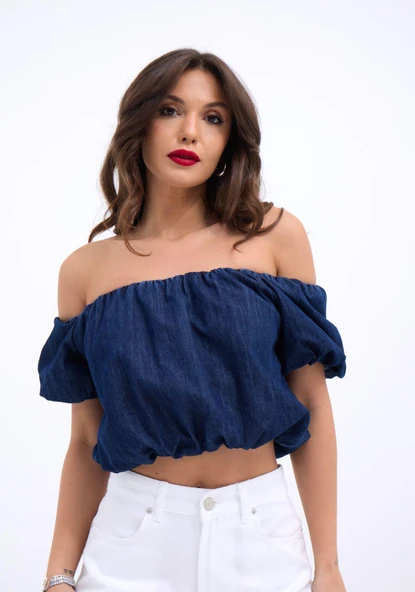 7341 CROP-MAVİ - Resim 2