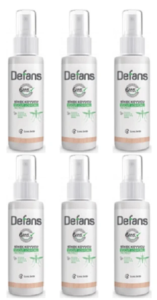 Defans Sinek Kovucu Vücut Spreyi Protect 50 ml X 6 ADET