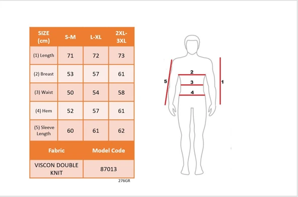 Erkek Uzun Kollu Bisiklet Yaka Viskon Sweat - Resim 4