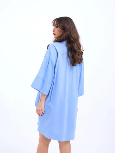 4328 GÖMLEK-MAVİ - Resim 5