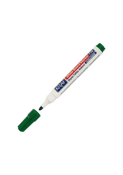 KRAF TAHTA KALEMI DOLDURULABILIR YESIL 12 LI (770) ürün görseli