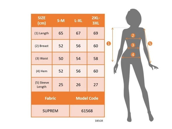 Kadın Kısa Kollu V Yakalı Desenli Süprem Bluz - Resim 4