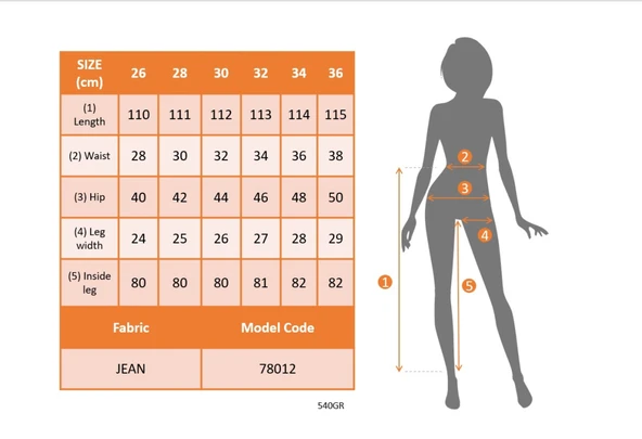 Kadın Yüksek Bel önden Düğmeli Cep Detay Ispanyol Paça Denim Pantolon - Resim 9