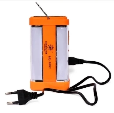 P-1663 Güneş Enerjili Şarjlı Güçlü Işıldak - Resim 7