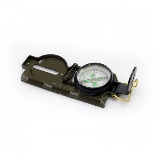 Hassas Lensatic Pusula, Amerikan Tarzı, Açık Kamp Yürüyüş Survival Için - 4