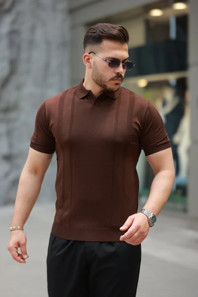 Erkek Hemşire Yaka Kısa Kollu Tişört ürün görseli 1