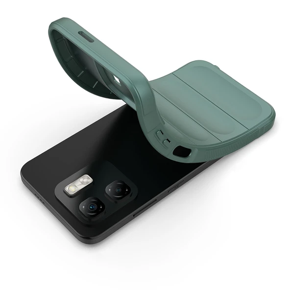 İnfinix Smart 9 Uyumlu Kamera Korumalı Oyuklu Lüks Silikon Kapak - 2