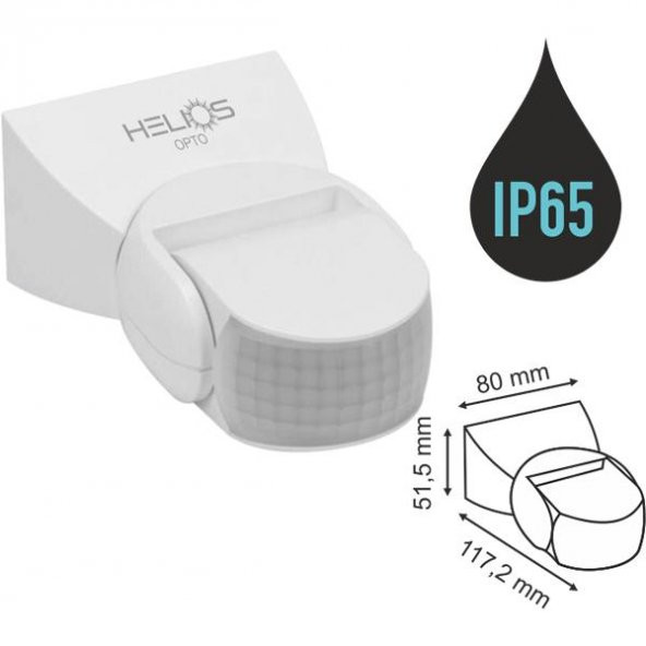 Helios Marka IP-65 1200 Watt 180 Derece Açılı Sensör - 2