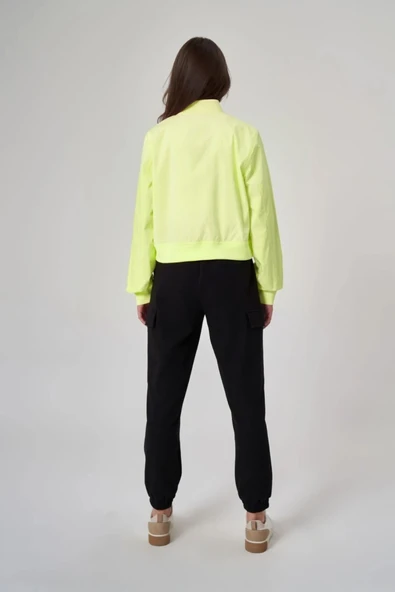 EXUMA KADIN CEKET-1521158 SARI - 6