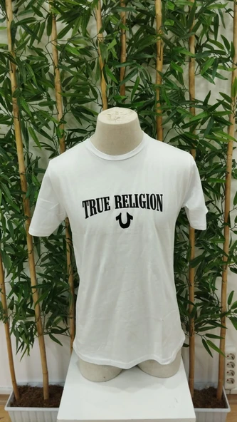 Erkek True Religion Baskılı Süprem T-shirt - Resim 4