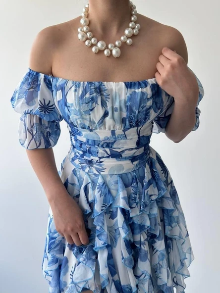 Hema Straplez Elbise - Resim 8