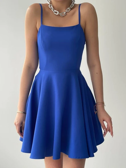 Pole İp Askılı Elbise - Resim 2