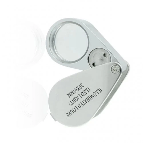 Kontrol, Için Özel Kutulu Metal Işıklı Lup 30x21 - 7