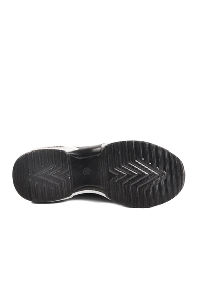 Ayakmod Siyah Beyaz Anorak Kadın Sneaker 702322 Z - 5