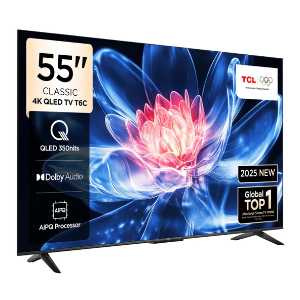 TCL 55T6CGTV 4K  UHD   QLED 55"  GOOGLE TV - 2
