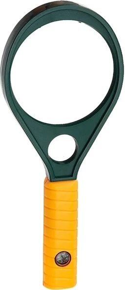 Optik Cam El Büyüteç 65mm 6x 4x Pusulalı Çocuklar Ve Yetişkinler Mg89075 - 2