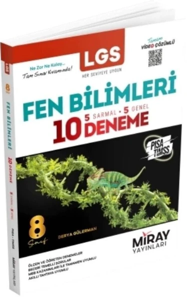 Miray Yayınları 8. Sınıf Fen Bilimleri 10 Deneme