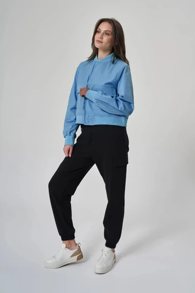 EXUMA KADIN CEKET INDIGO -1521158 - 3