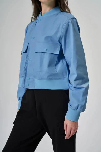 EXUMA KADIN CEKET INDIGO -1521158 - 9