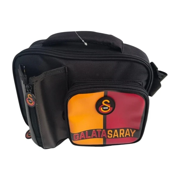 ME 25554 GALATASARAY PARÇALI SUNİ DERİ BESLENME ÇANTASI ürün görseli 1