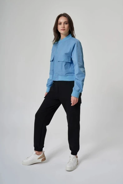 EXUMA KADIN CEKET INDIGO -1521158 - 4